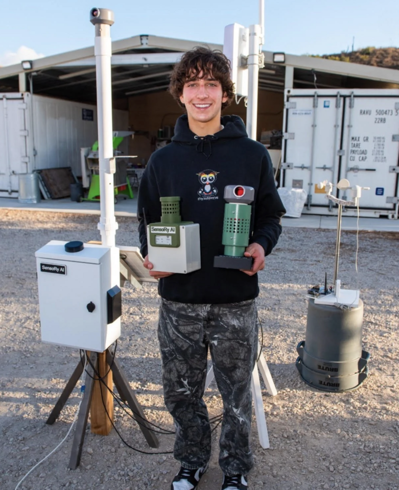 Ryan Honary, Finalist of The Earth Prize 2024 - SensoryAI launch in Irvine, OC, US.png