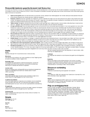 Sonos Ace - Fact Sheet - 4.22 Update_dut-NL.docx.pdf