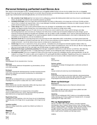 Sonos Ace - Fact Sheet - 4.22 Update-dan.docx.pdf