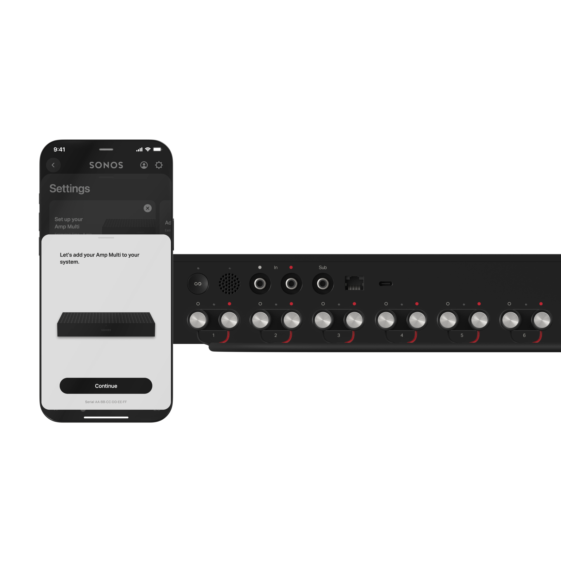 Sonos Amp Multi - Rear LEDs Setup_1x1