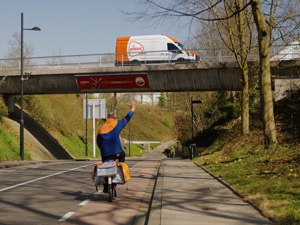 Postcodes scoren tijdens de Amstel Gold Race