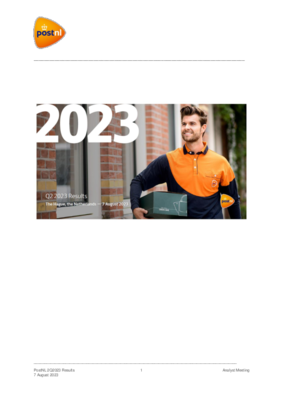 20230807-postnl-2q2023-analyst-call