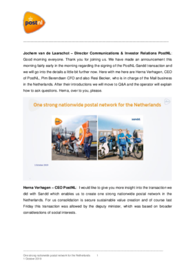 20191002 PostNL Sandd 2019_tcm10-157342
