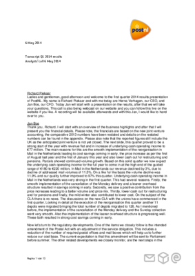 20140506-postnl-2014-q1-analyst-transcript_tcm10-15794
