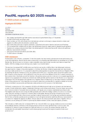 postnl-press-release-q3-2025