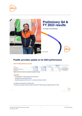 transcript-postnl-4QFY2023-preliminary-results