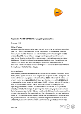 20130805-postnl-2013-q2-analyst-transcript_tcm10-15826