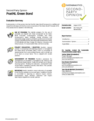postnl-green-bond-framework-second-party-opinion