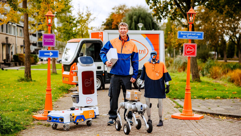 PostNL test robothond voor levering pakjes