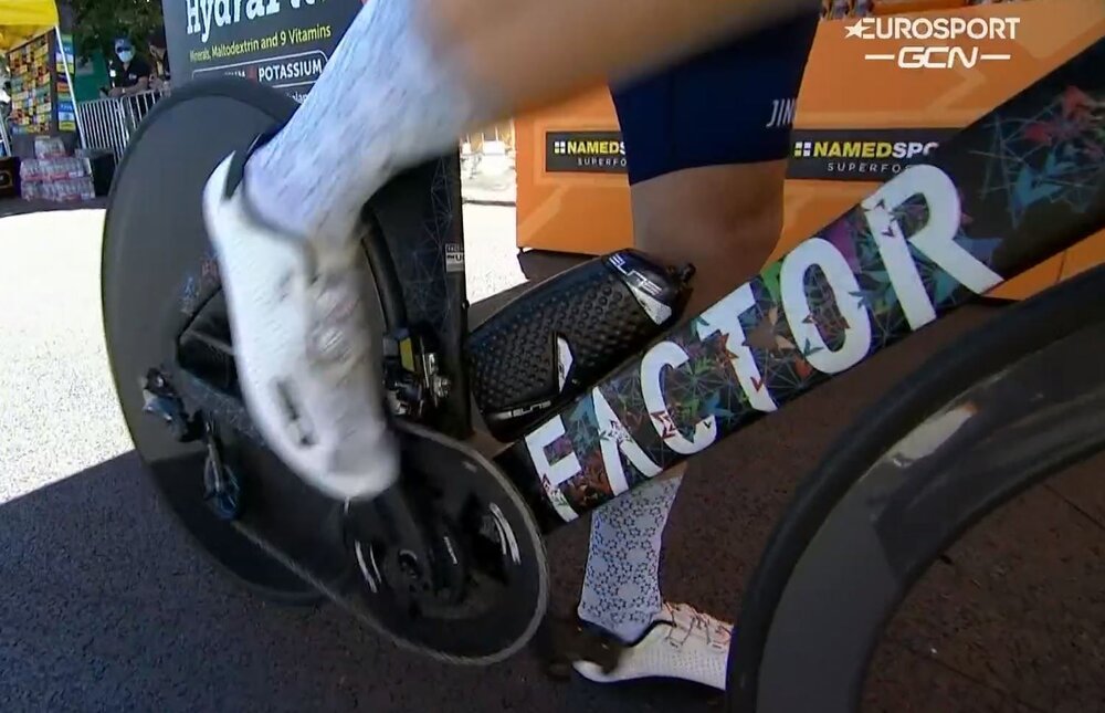 New Factor 'Hanzo' time trial bike ridden by Chris Froome at the Tour de France