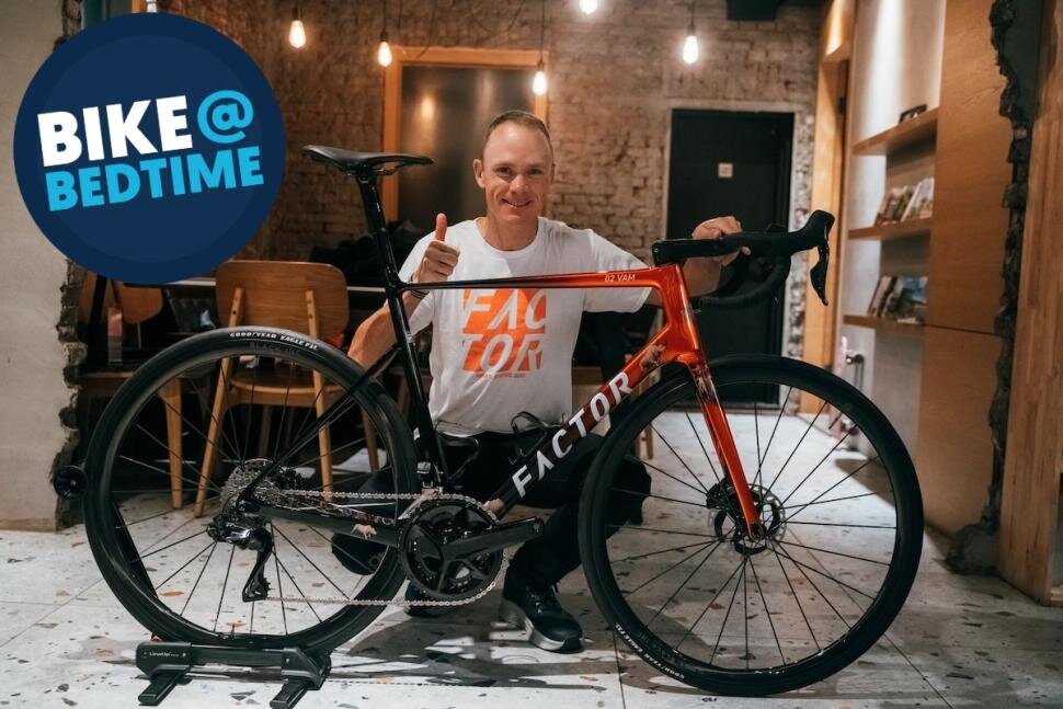 Check out Chris Froome's 2024 Factor O2 VAM