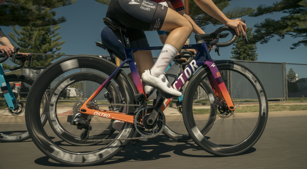 The new Factor Ostro VAM is faster, lighter, and has rule-bending bottle-cages