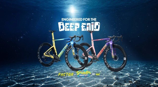 Factor brings SpongeBob and Patrick to the Tour de France Femmes - BikeBiz