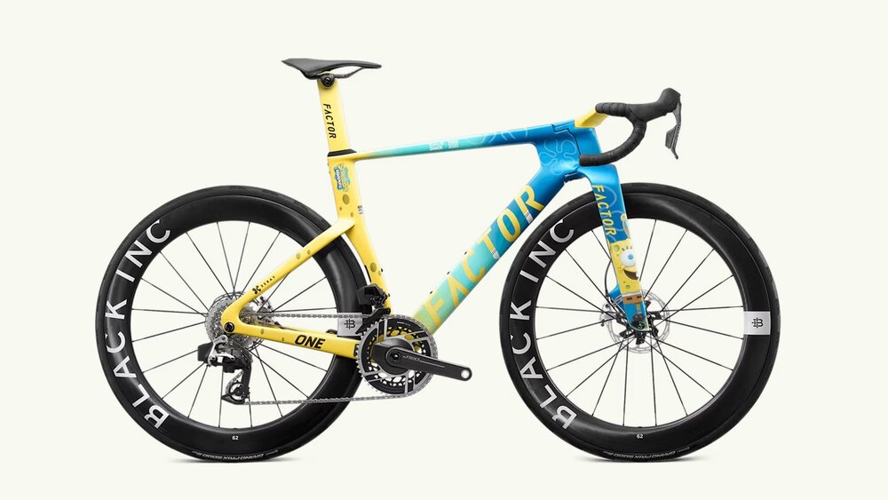 SpongeBob Meets Superbike: Factor Debuts a Unique Aero Frame at the Tour de France Femmes