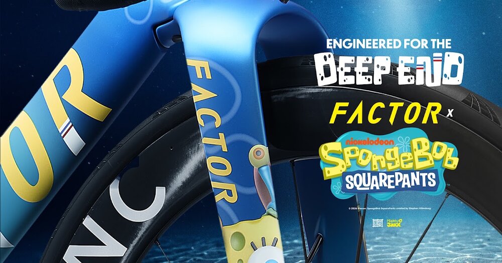 SpongeBob SquarePants and Patrick Star Set to Headline Factor-Sponsored Team Bikes at the Tour de...