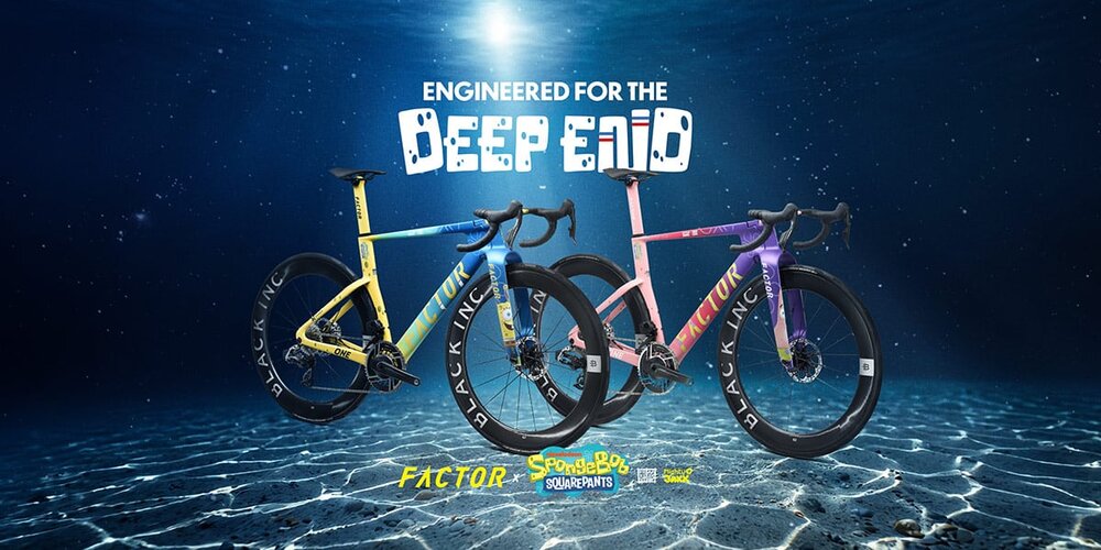 Factor Unveils SpongeBob Bikes for Tour de France Femmes