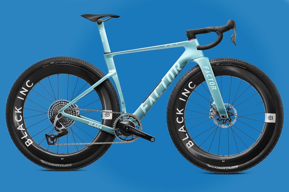 Factor's new Elara gravel bike sports a wacky fork inspired by its One aero road bike in the name...