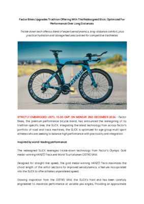 FACTOR SLiCK PR w_Photos - 02_12_24