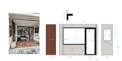 FACTOR HOUSE_front door measurements