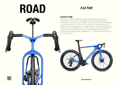 FACTOR HOUSE BUGATTI DISPLAY POSTER