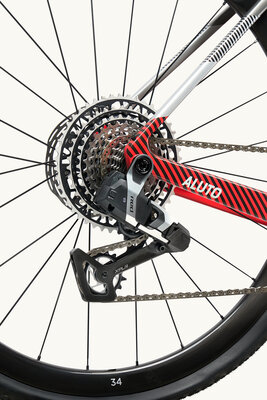 Studio-ALUTO_Quattro Grey_Rear Derailleur