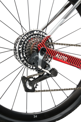 Studio-ALUTO_Quattro Grey_Rear Derailleur