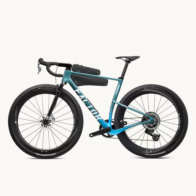 SARANA_NDS180_Cyan Blue_with-bag_with-suspension-fork