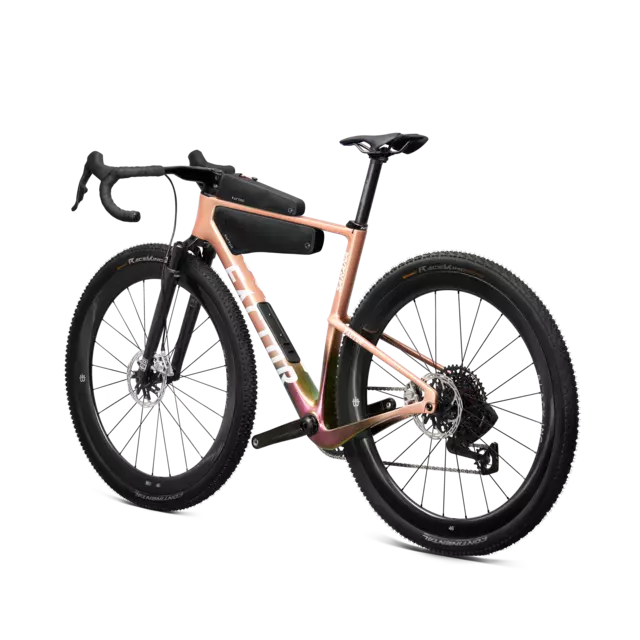 SARANA_NDS45_Prismatic Gold_with bag_with suspension fork