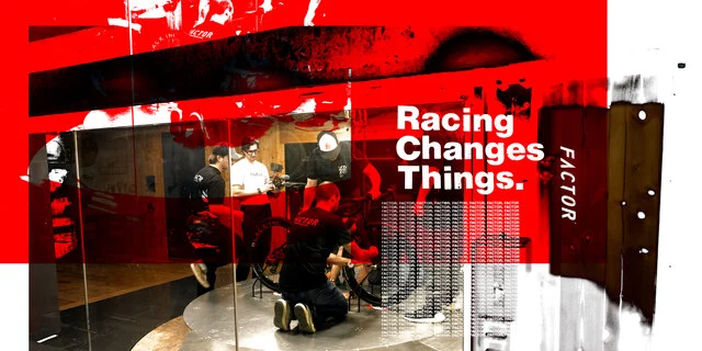 Racing Changes Things Tablet Hero