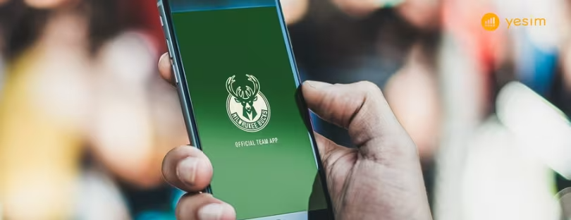 Yesim Enters the NBA Arena as Milwaukee Bucks' Exclusive Travel eSIM Partner ⋆
