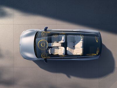 Sound-System im XPENG P7+ 