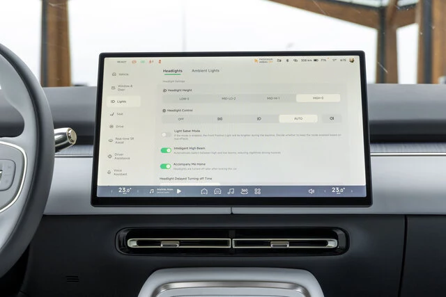 XPENG P7+ Interieur