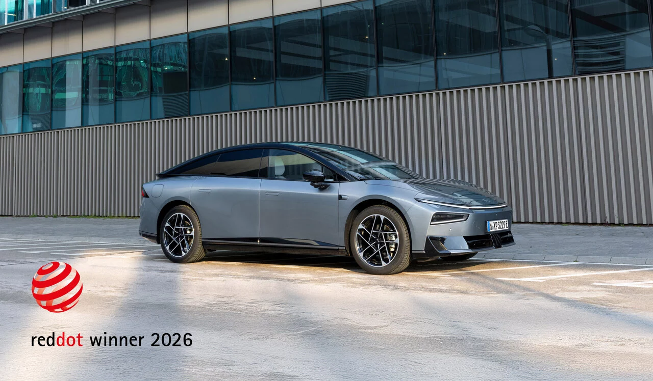 XPENG P7+ gewinnt Red Dot Design Award 2026