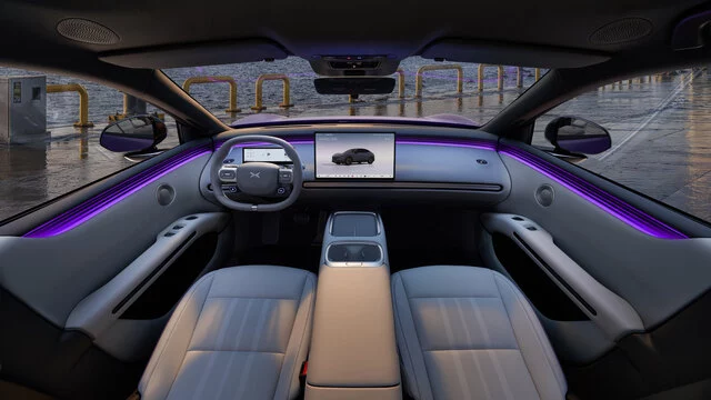 XPENG L03 Ambientebeleuchutng bzw. Cockpit