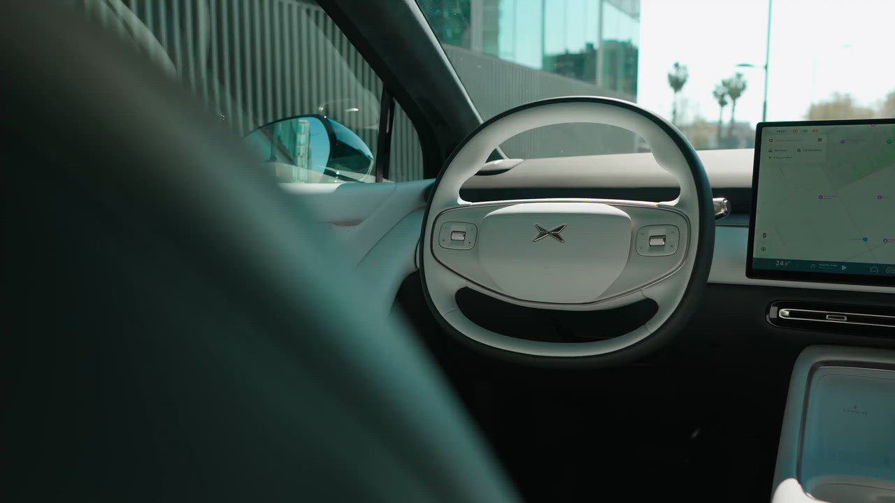 XPENG P7+ - Video Interieur statisch