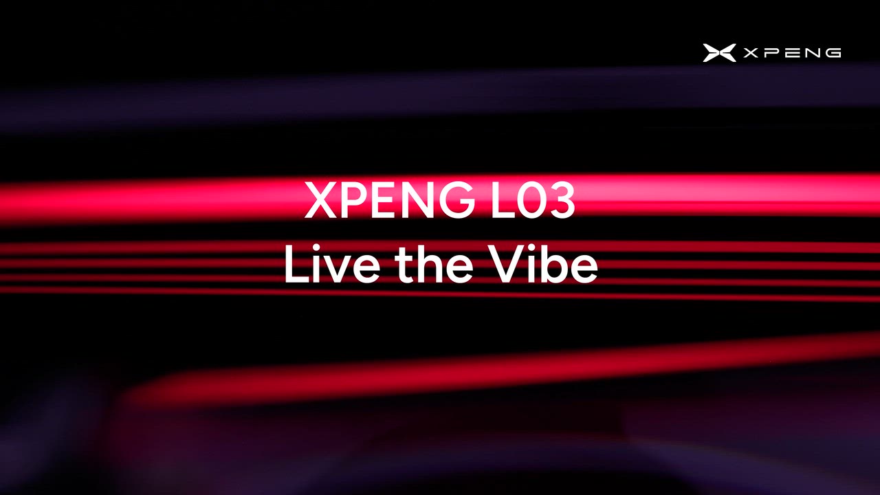XPENG L03 - Interieur: Live the Vibe