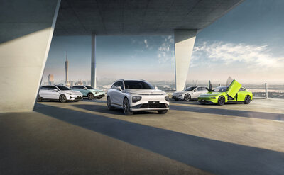 XPENG Modellpalette Global