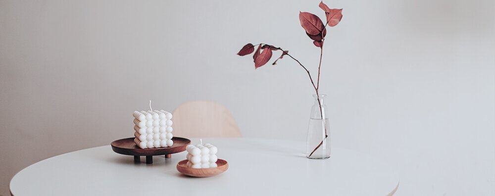 Velas decorativas que mais parecem obras de arte