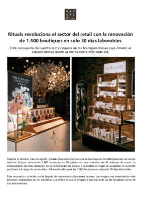 Ndp - Rituals revoluciona el sector del retail con la renovación de 1.500 boutiques en solo 30 días laborables.pdf