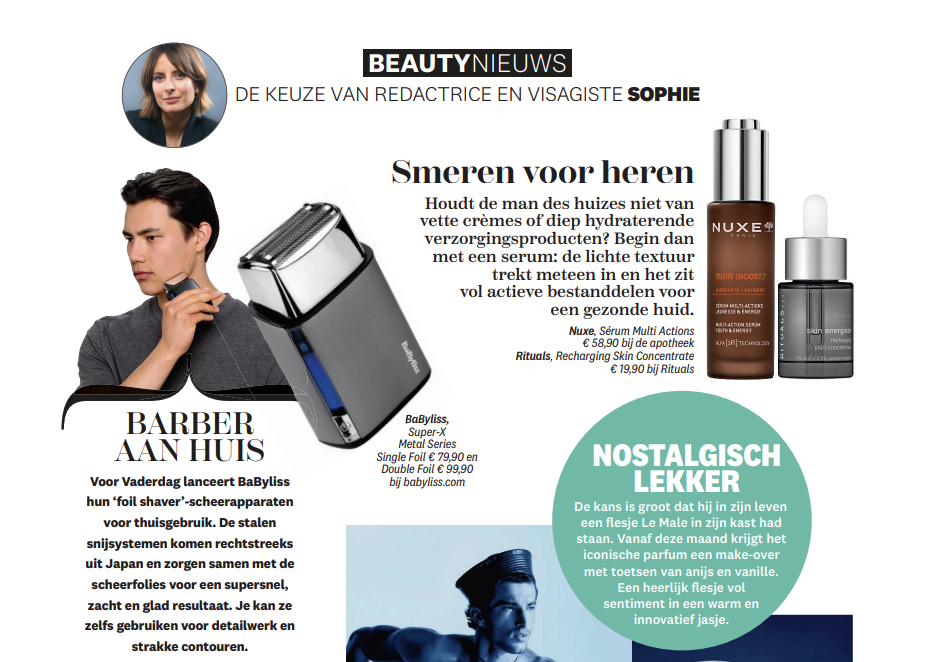 Beauty nieuws: de keuze van redactrice en visagiste Sophie