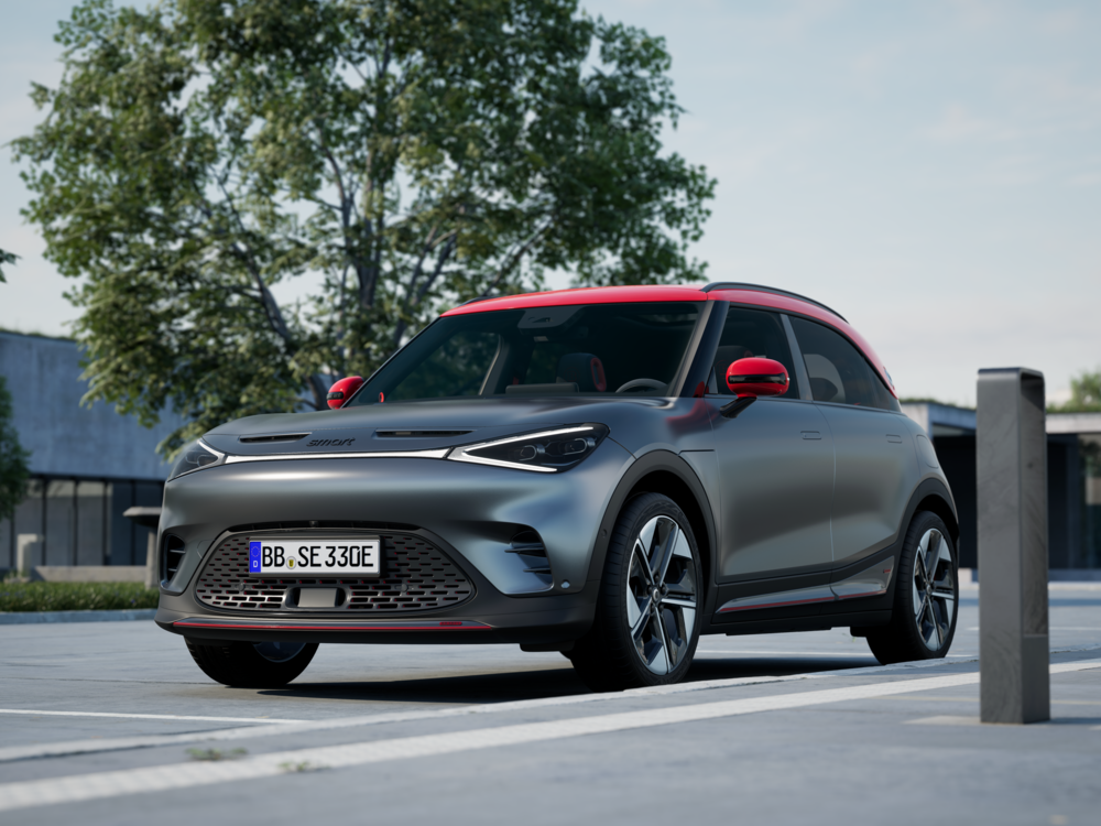 A new level of exclusivity and performance for the smart #1: the new BRABUS.