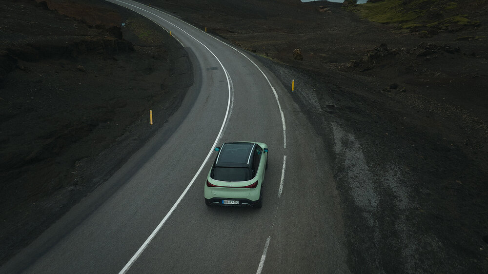 Traveling with the smart #1: the way itself is the journey.