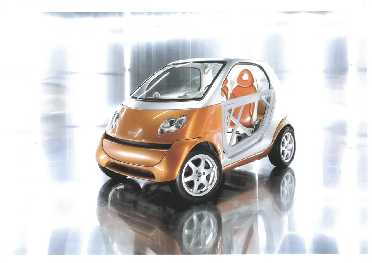The third Micro Compact Concept in 1995 already provided a clear preview of the eventual production model.