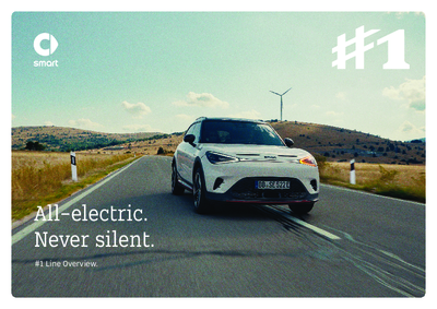 smart #1 Line Overview_DE