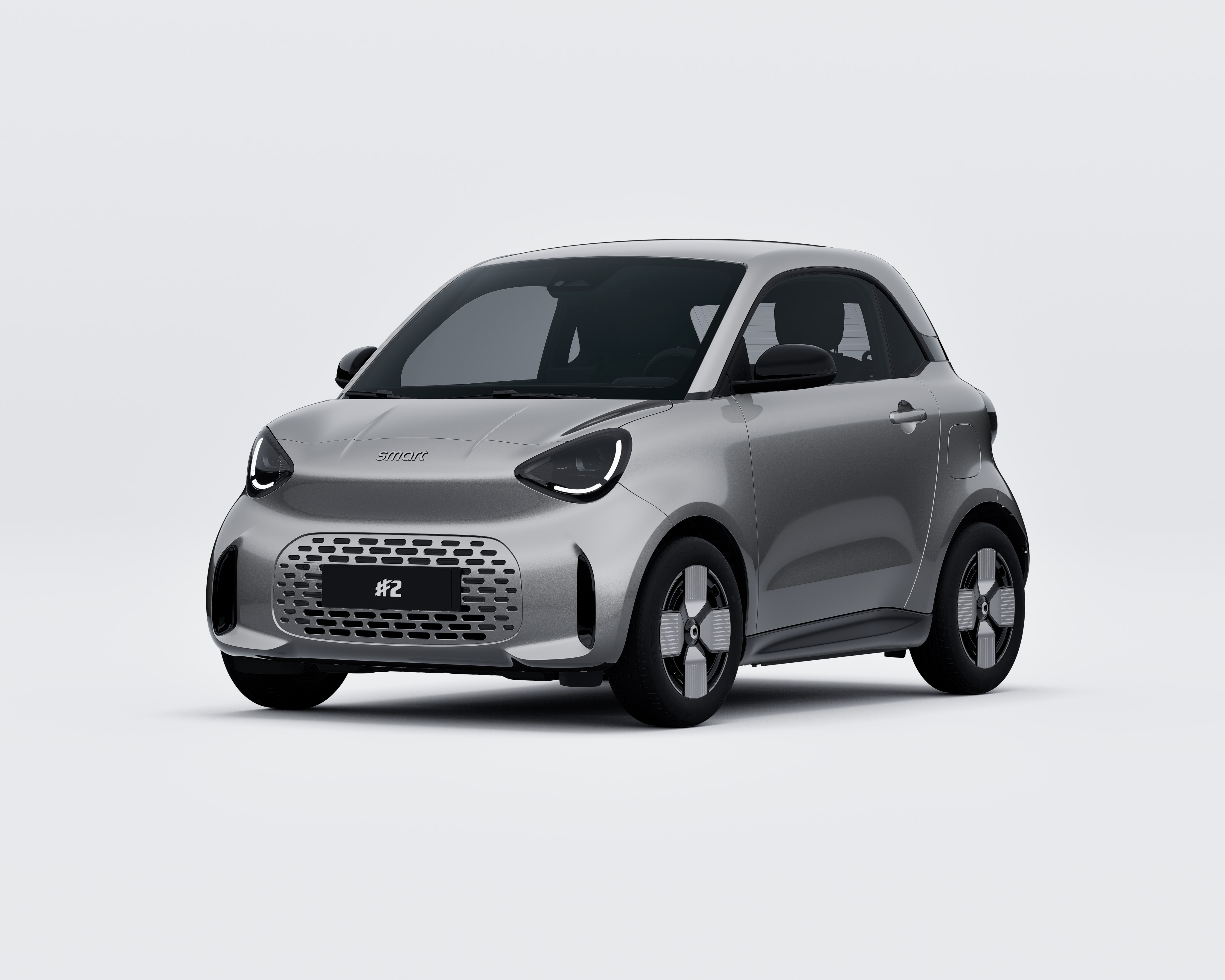 smart #2 Pure+, вид спереди три четверти