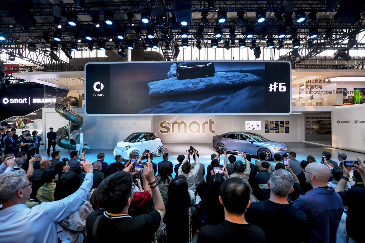 smart Showcases Expanded Premium Family at Auto Beijing 2026, Featuring Concept #2 and Launching Pre-orders for #6 EHD
