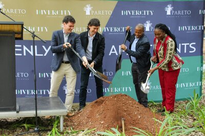 Sod turning ceremony of Menlyn Park Apartments.jpg