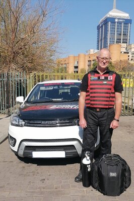 An emergency medical response team member, Jaco Verster.jpg