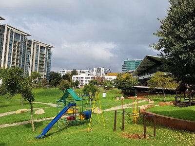 Playground at the Mushroom Park in Sandton Central.jpg