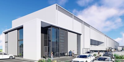 Growthpoint's Trade Park in KZN architectΓÇÖs impression 1.jpg